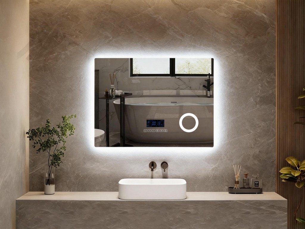 LED Badkamerspiegel - Bluetooth - Yade