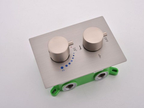 Thermostatische inbouw regendoucheset - Degu