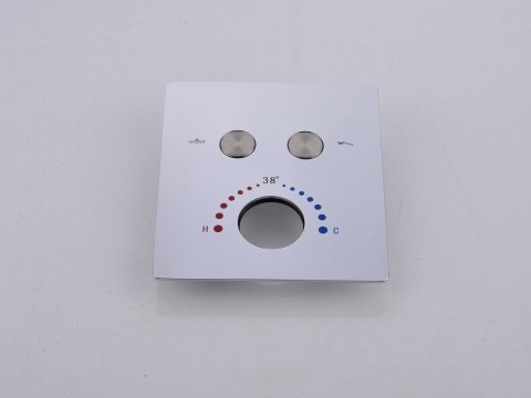 Thermostatische inbouw regendoucheset - Saga
