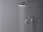Thermostatische inbouw regendoucheset - Saga