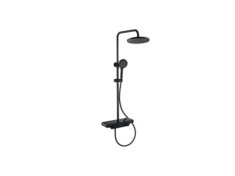 Thermostatisch opbouw regendoucheset - Digitaal display - Gryson