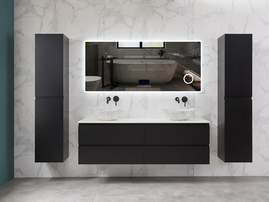 LED Badkamerspiegel - Bluetooth - Myla