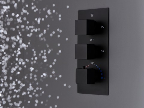 Thermostatische inbouw regendoucheset - Vanga 