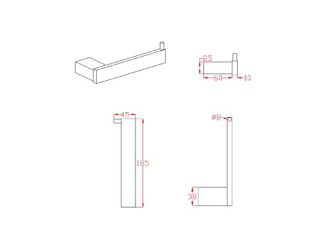 Toiletrolhouder