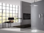 Thermostatische inbouw regendoucheset - Vanga
