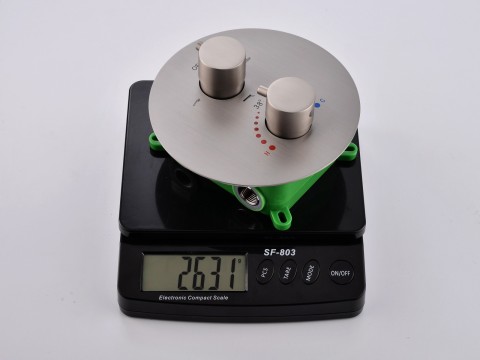 Thermostatische inbouw regendoucheset - Yuma