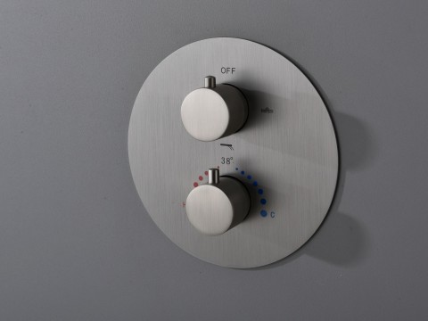 Thermostatische inbouw regendoucheset - Yuma