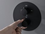 Thermostatische inbouw regendoucheset - Yuma 