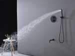 Thermostatische inbouw regendoucheset - Yuma 