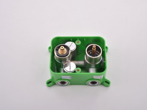 Thermostatische inbouw regendoucheset - Degu