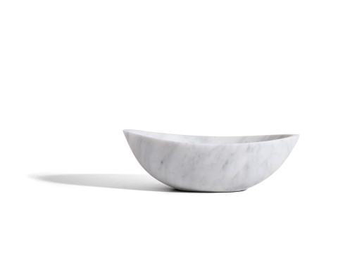 Opzet waskom - Carrara marmer - Seirra