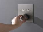Thermostatische inbouw regendoucheset - Saga