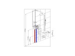 Thermostatische inbouw regendoucheset - Fossa