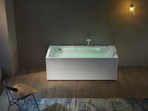 Opbouw design massagebad - Flinto