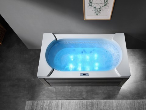 2 persoons vrijstaand massagebad - Pizzo