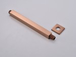 Thermostatische inbouw regendoucheset - Hake