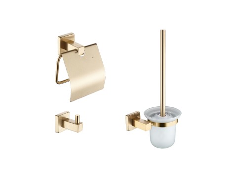 Luxe toiletaccessoires set 3-delig - Duke