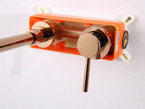 Inbouw wastafelmengkraan met inbouwbox - Zato