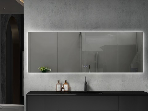 LED Badkamerspiegel - Horizontaal of verticaal - Ives 