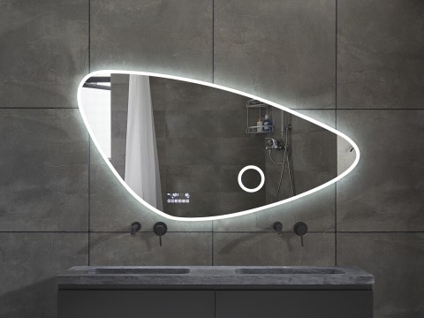 LED Badkamerspiegel - Bluetooth en speakers - Catina