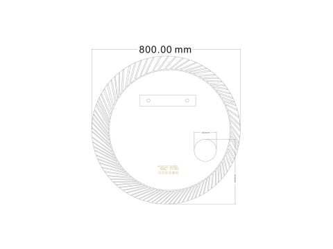 LED Badkamerspiegel - Bluetooth - Imelda