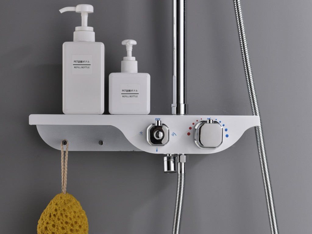 Thermostatisch opbouw regendoucheset - Tisa 
