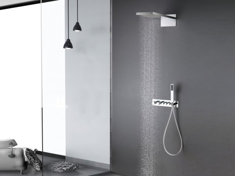 Thermostatische Inbouw regendoucheset - Waterval - Dex