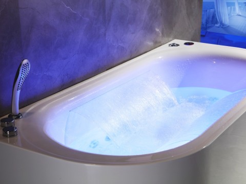 Opbouw massagebad - Waterval - Morand