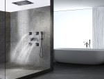 Thermostatische Inbouw regendoucheset - Boxer