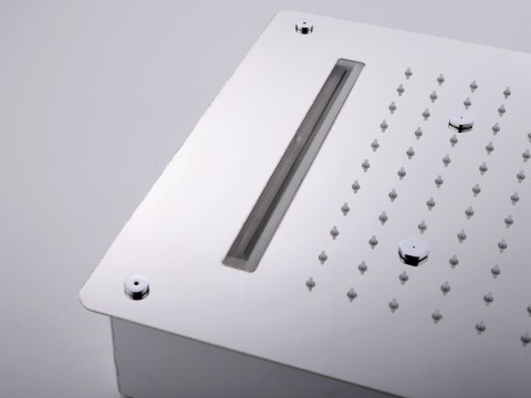 5 in 1 thermostatisch inbouw regendoucheset - Lion