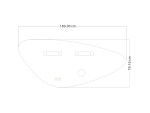 LED Badkamerspiegel - Bluetooth en speakers - Catina