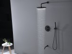 Thermostatische inbouw regendoucheset - Yuma 