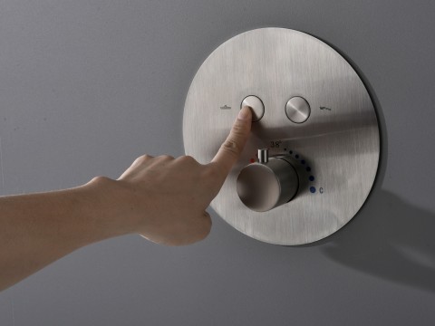 Thermostatische inbouw regendoucheset - Bombay