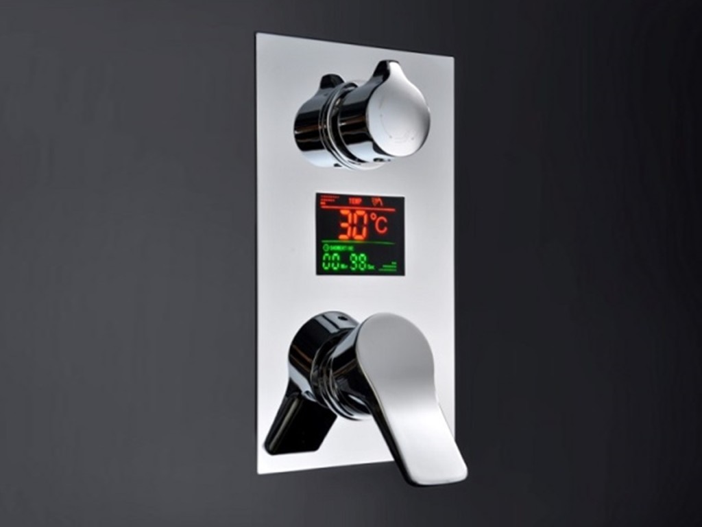 Inbouw regendoucheset - Digitaal display - Birman