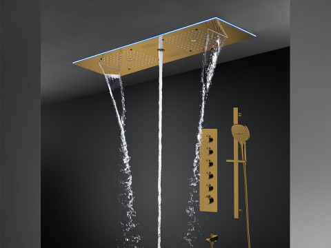 5 in 1  inbouw regendoucheset - Bleutooth - Lenna