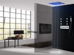 Thermostatisch inbouw regendoucheset - Ibex 