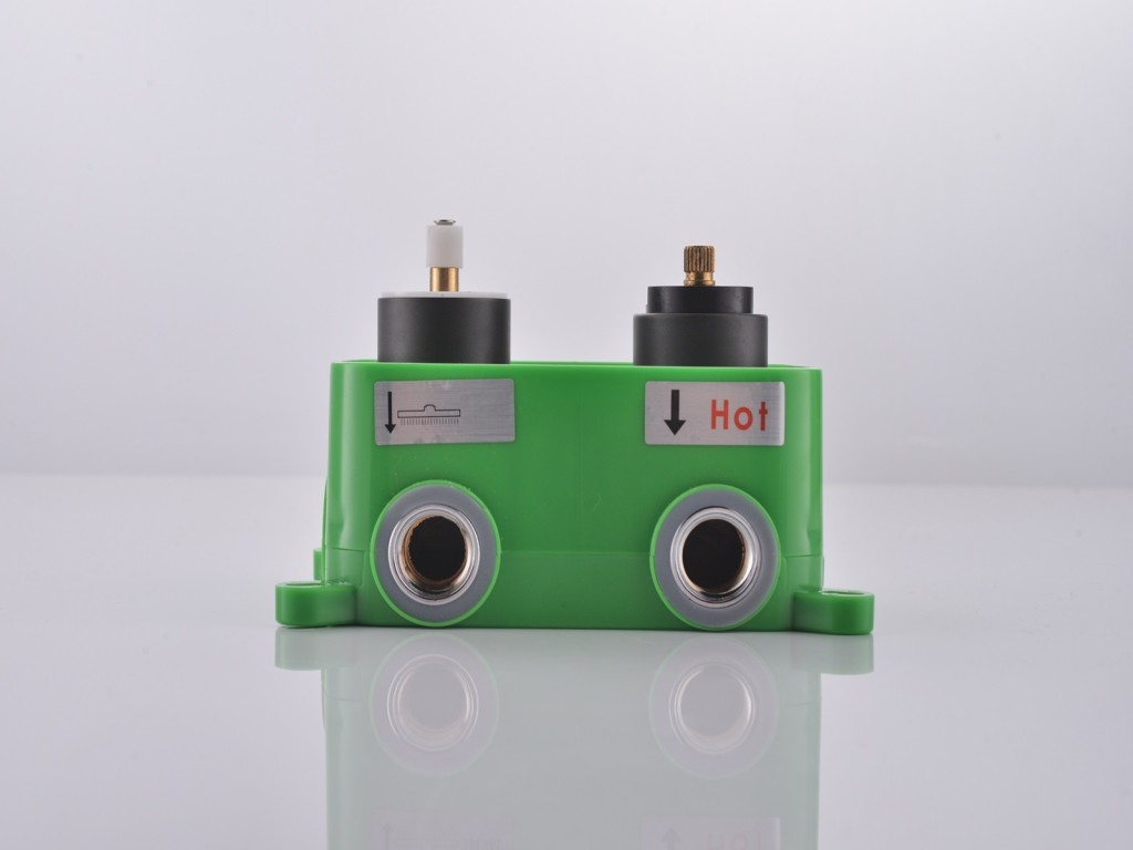 Thermostatische inbouw regendoucheset - Yuma 