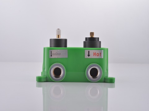 Thermostatische inbouw regendoucheset - Yuma 