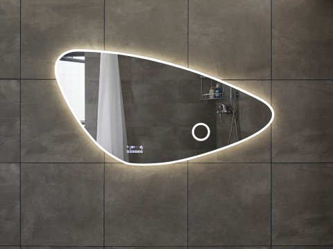 LED Badkamerspiegel - Bluetooth en speakers - Catina