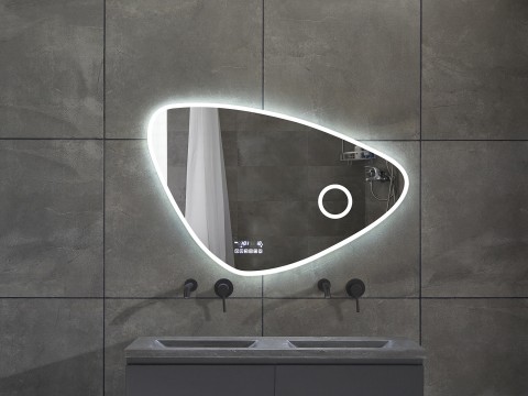 LED Badkamerspiegel - Bluetooth en speakers - Catina