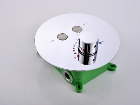 Thermostatische inbouw regendoucheset - Bombay