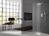 Thermostatische inbouw regendoucheset - Pointer 