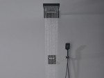 Thermostatische inbouw regendoucheset - Tuatara