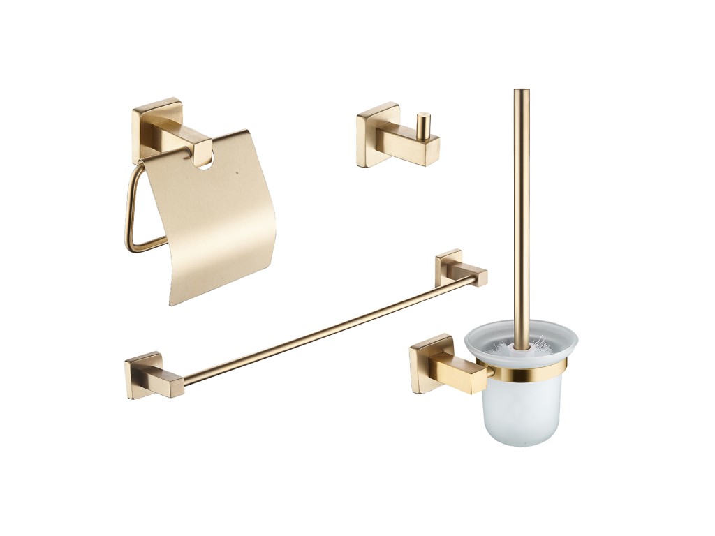 4-delig toiletaccessoires set 