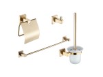 4-delig toiletaccessoires set 