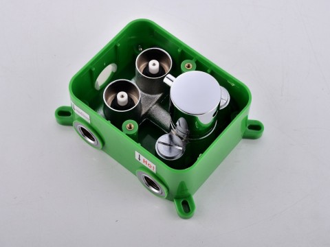 Thermostatische inbouw regendoucheset - Bombay
