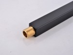 Thermostatische inbouw regendoucheset - Saga