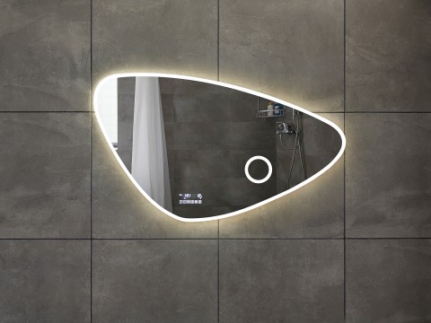 LED Badkamerspiegel - Bluetooth en speakers - Catina