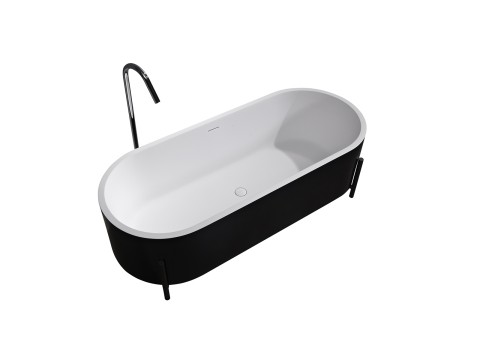 Vrijstaand bad - Solid surface - Nevil