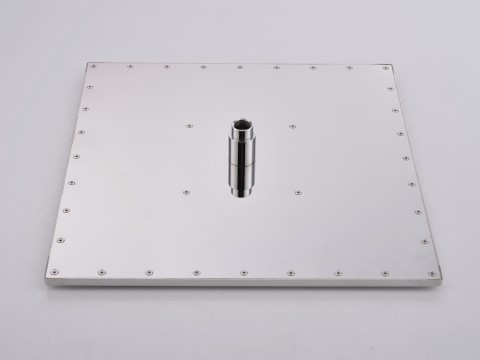 Thermostatische inbouw regendoucheset - Hake